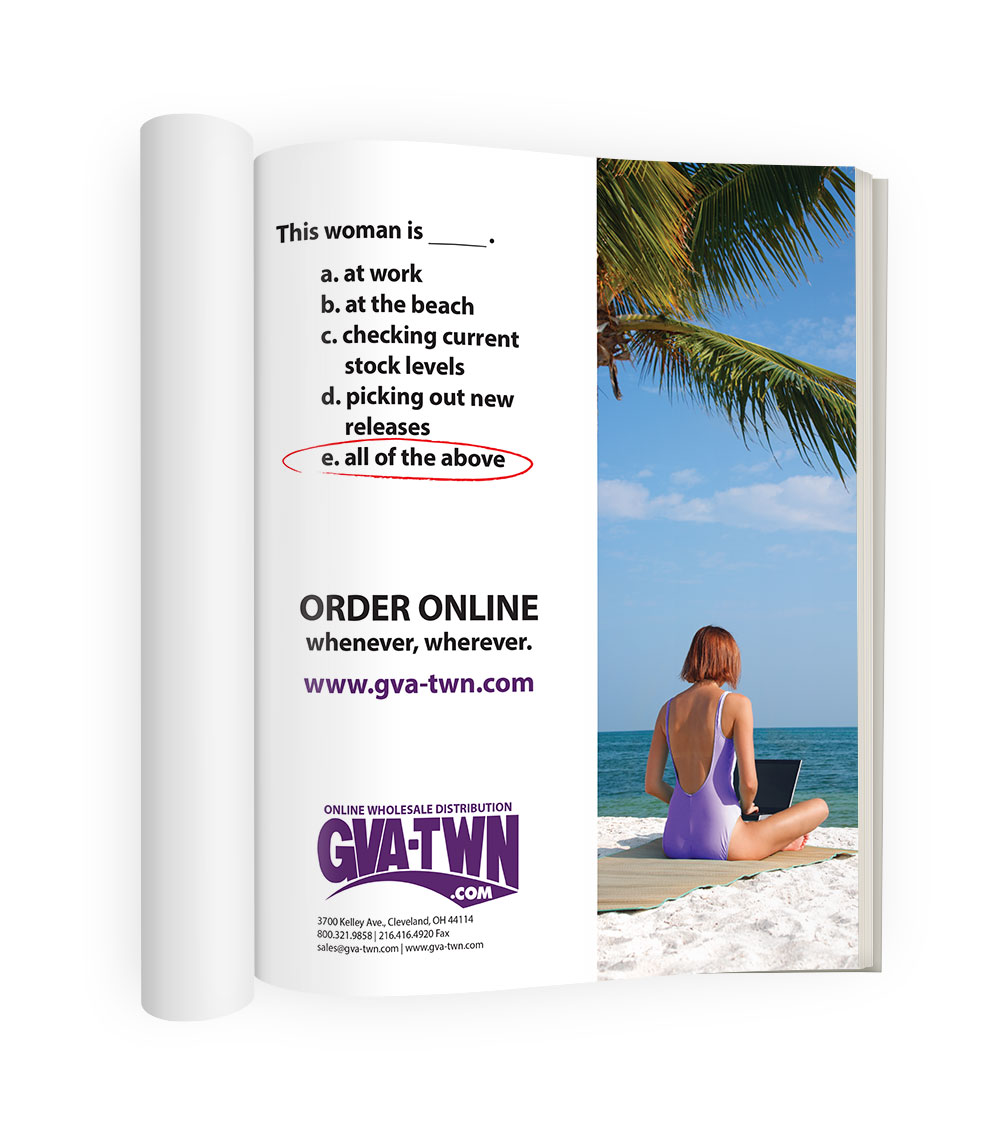 gva-twn beach magazine advertisement