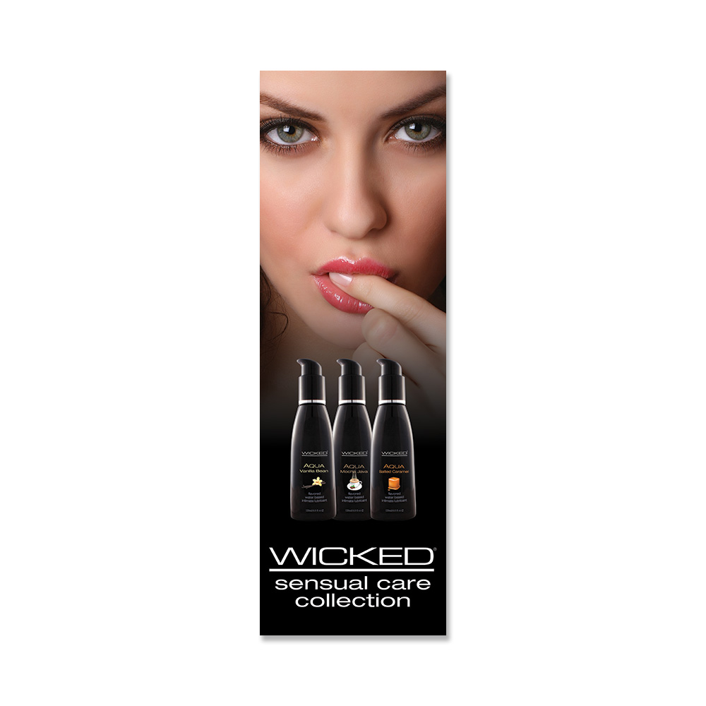 wicked sensual care collection window design